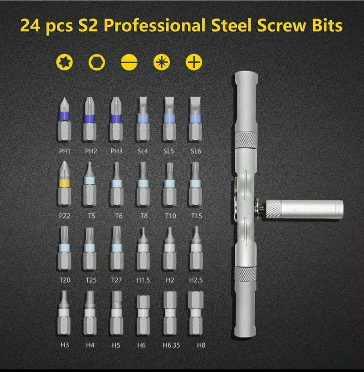 DIY 24-in-1 Tool Set