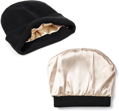 Silk Lined Beanie Hat