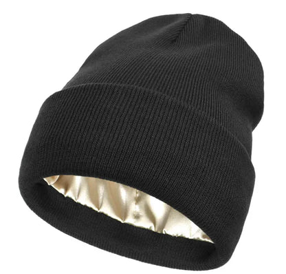 Silk Lined Beanie Hat