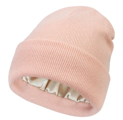 Silk Lined Beanie Hat