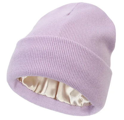 Silk Lined Beanie Hat